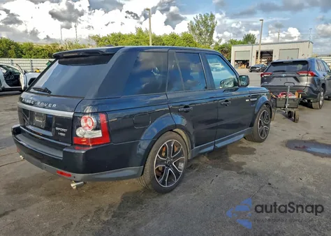 2012 Land Rover Range Rover Sport Hse из США, поврежденный, VIN SALSF2D46CA726050